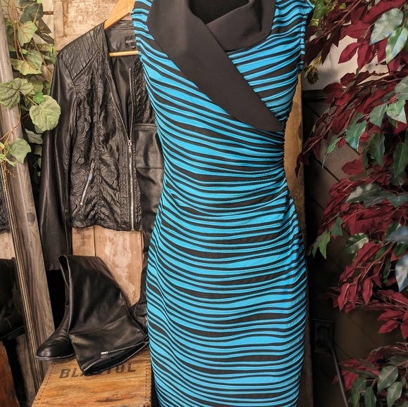 Joseph Ribkoff dress.   Sz med - Picture 2 of 5